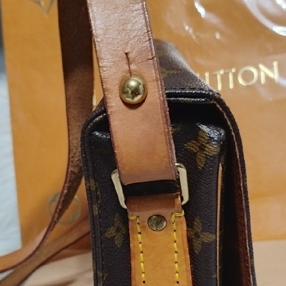 (#9) SALE! Louis Vuitton Brown Monogram Cartouchiere GM Crossbody Bag/DB - Picture 11 of 16